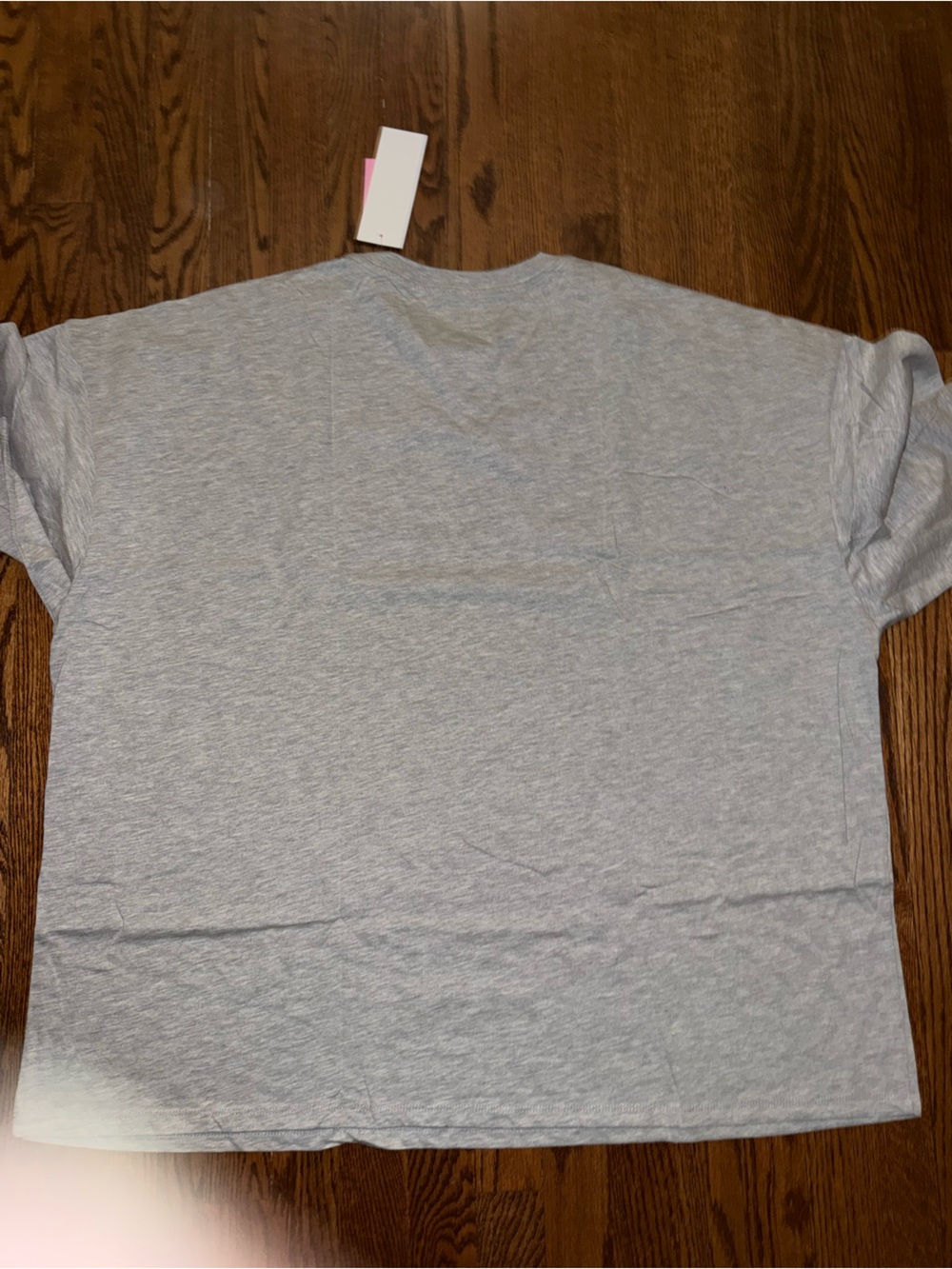 Queens 1923 Short Sleeve Tee - Gray & Maroon - Picture 3 of 3